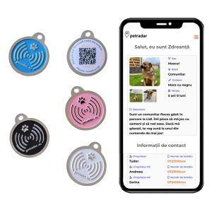 Medalion inteligent cu cod QR