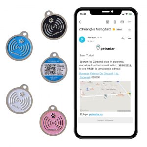 Medalion inteligent petradar